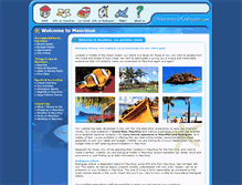 Tablet Screenshot of mauritius-rodrigues.com